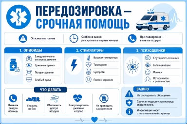 Помощь при передозировке в Саратове