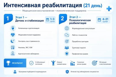 Реабилитация за 21 день в Саратове